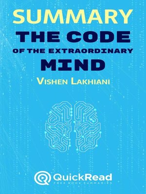 cover image of Summary of "The Code of the Extraordinary Mind" by Vishen Lakhiani